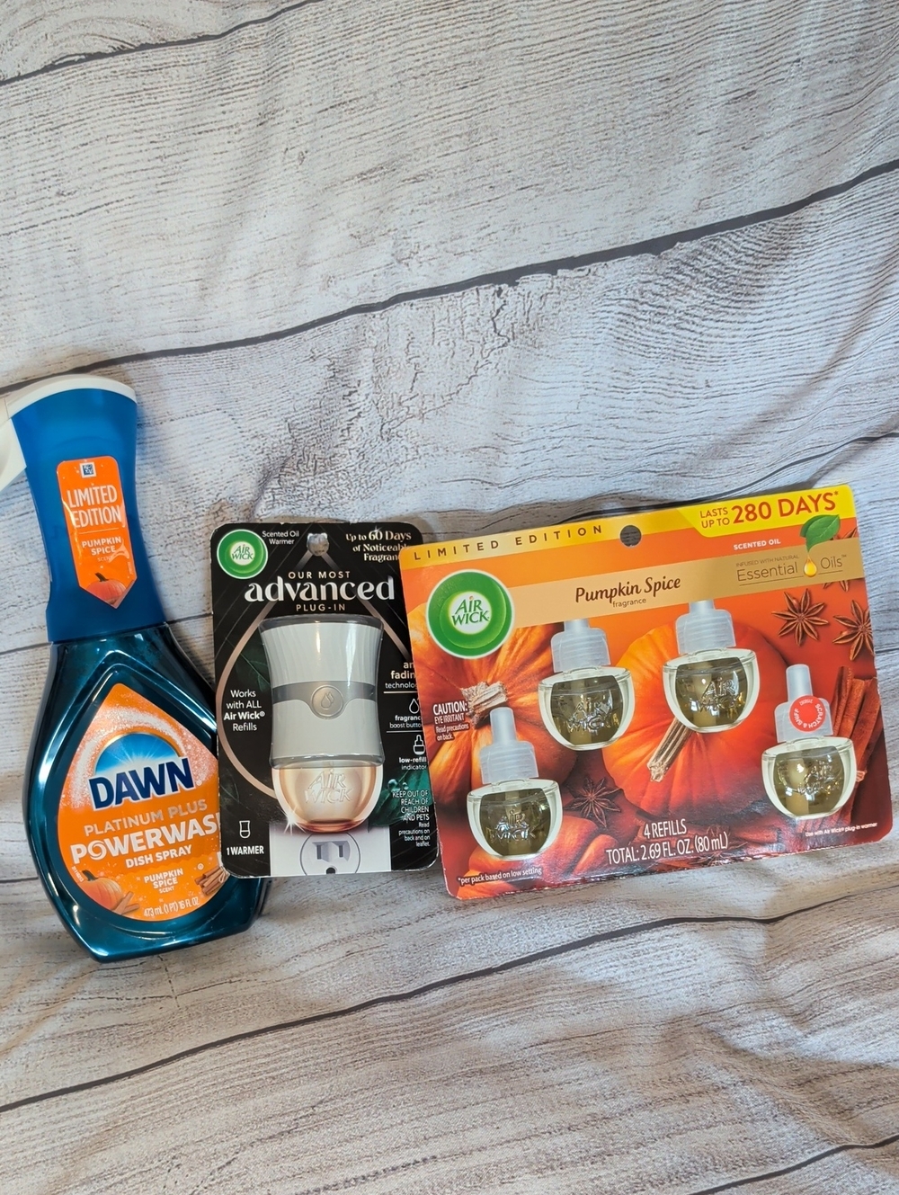 Pumpkin Spice Plugin Refills - Limited Edition Orange